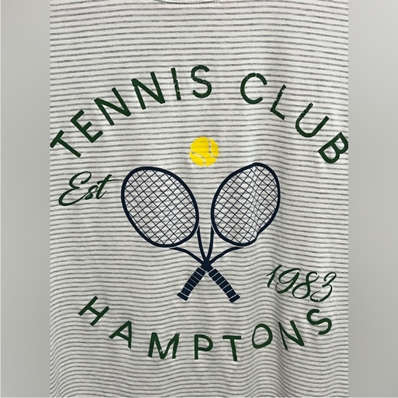 Hampton’s Woman’s Striped Tennis T-Shirt - Small - Picture 6 of 6